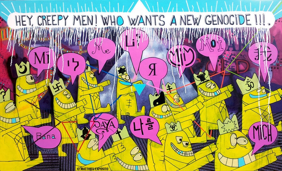 Hey creepy men ! Who Wants a new genocide !