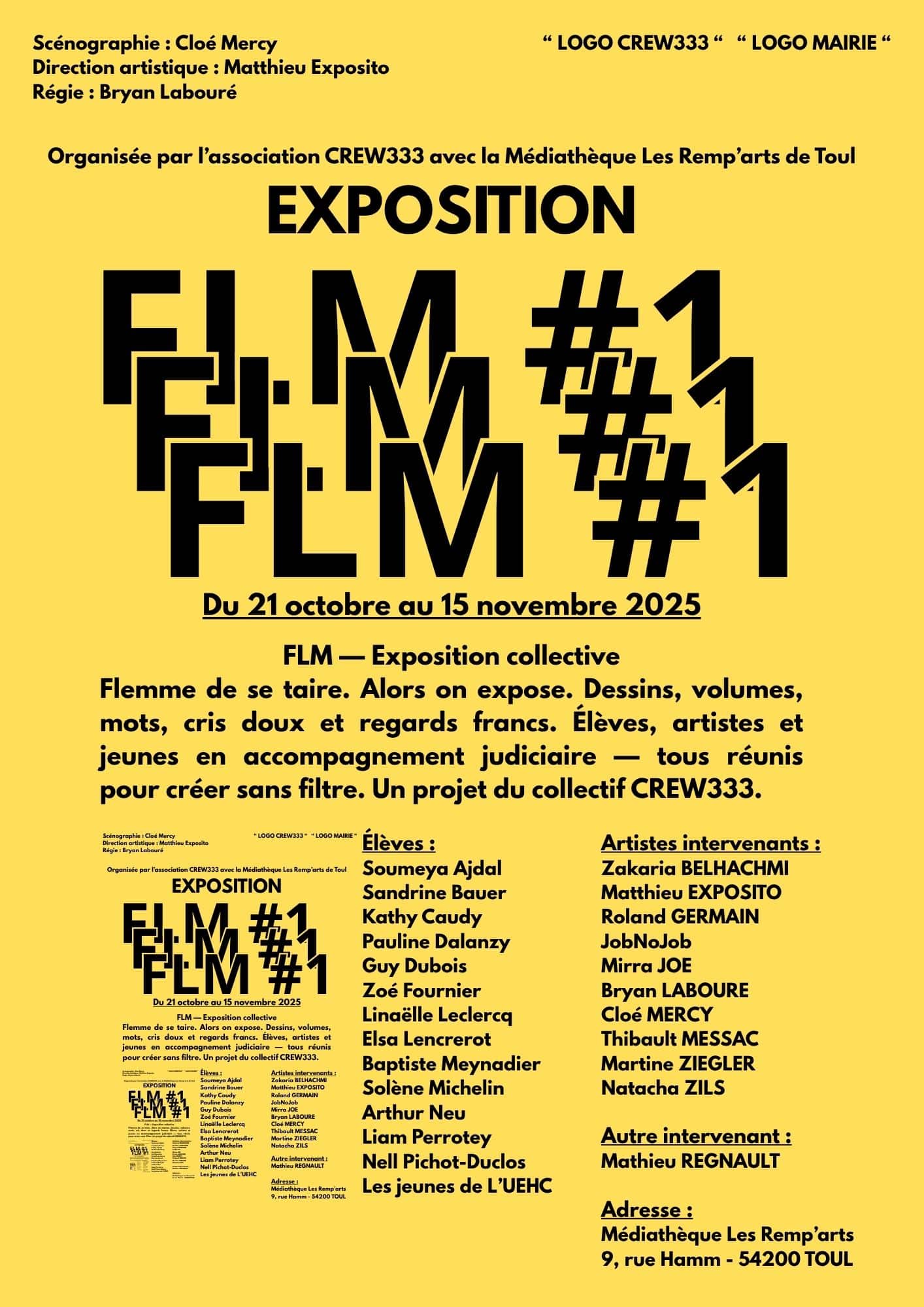 FLM — Exposition collective à Toul